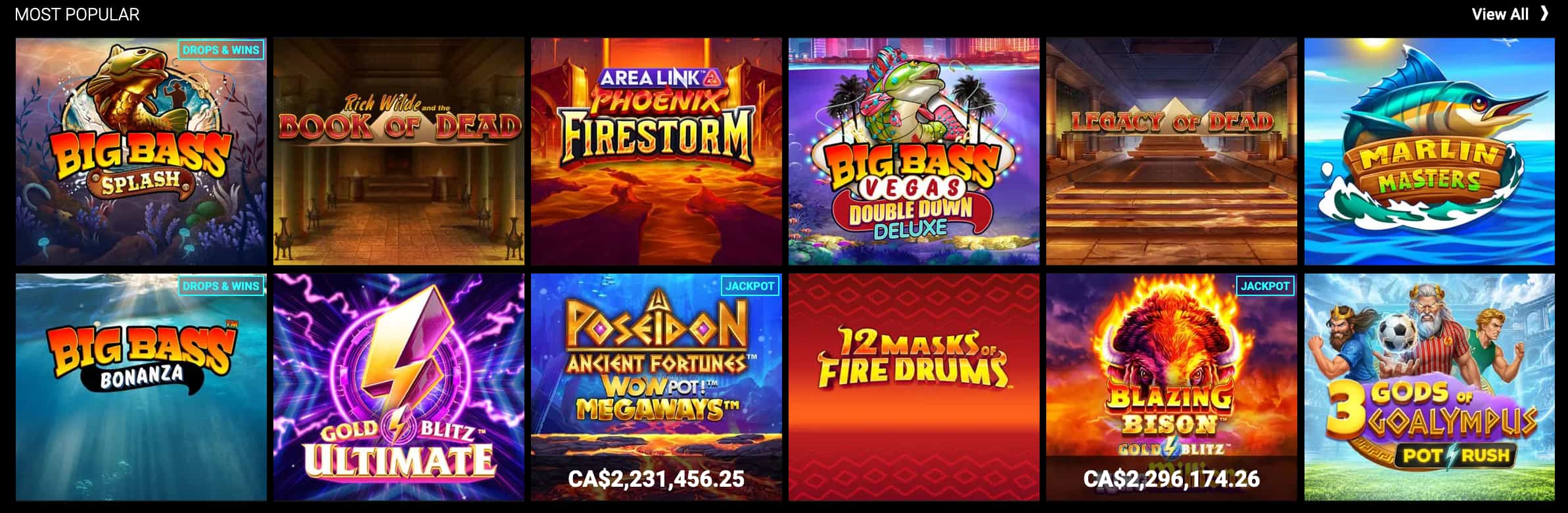 Voodoo Casino slot library: provider count, RTP status and free spin titles